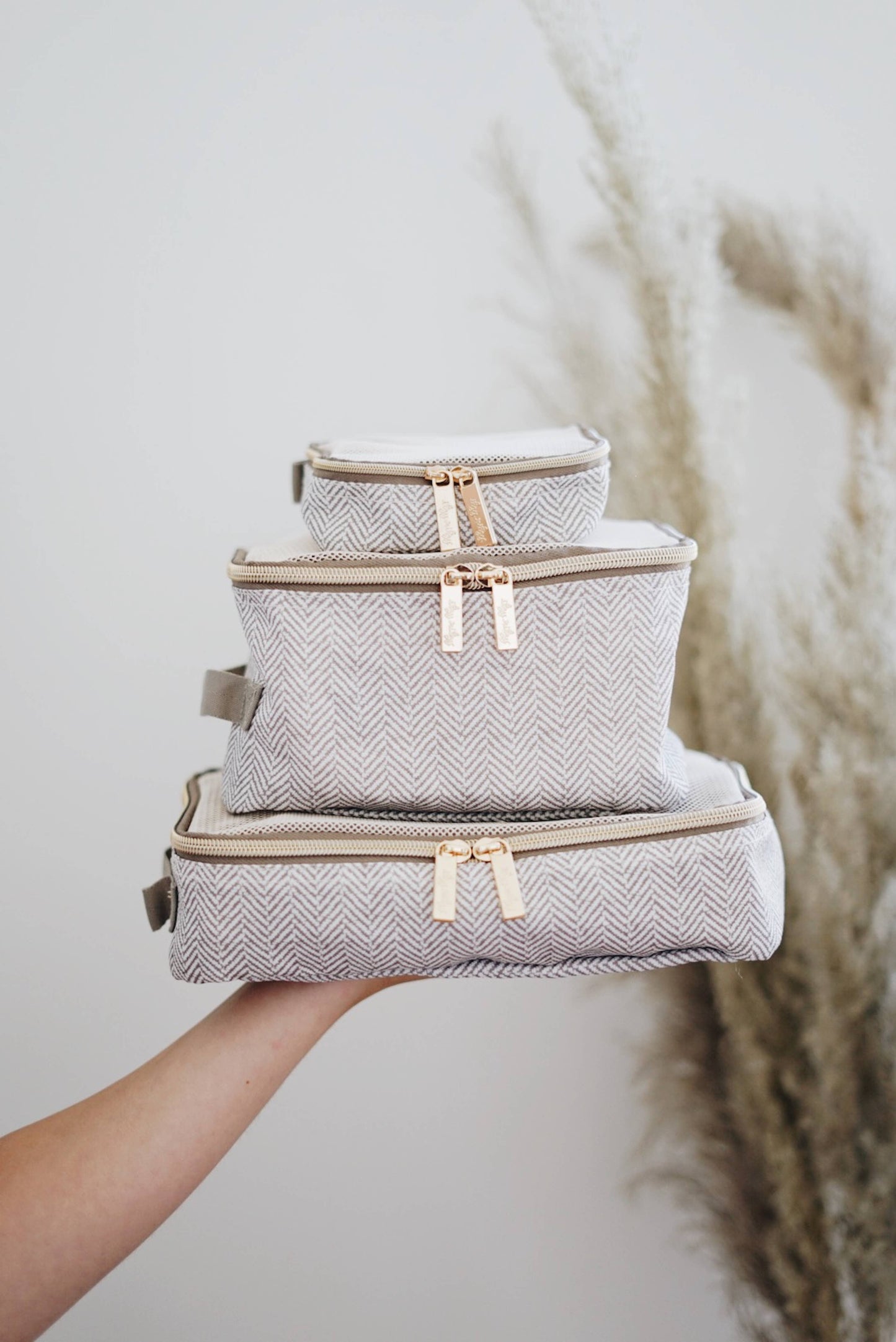 Taupe Pack Like a Boss™ Packing Cubes
