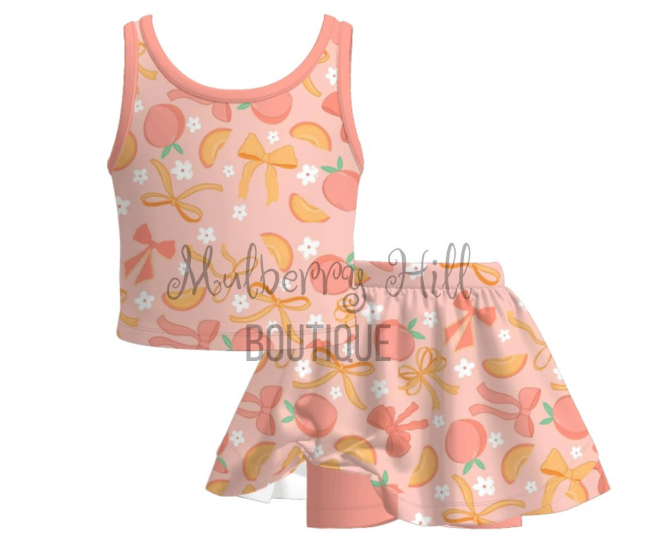 Peach Activewear Set