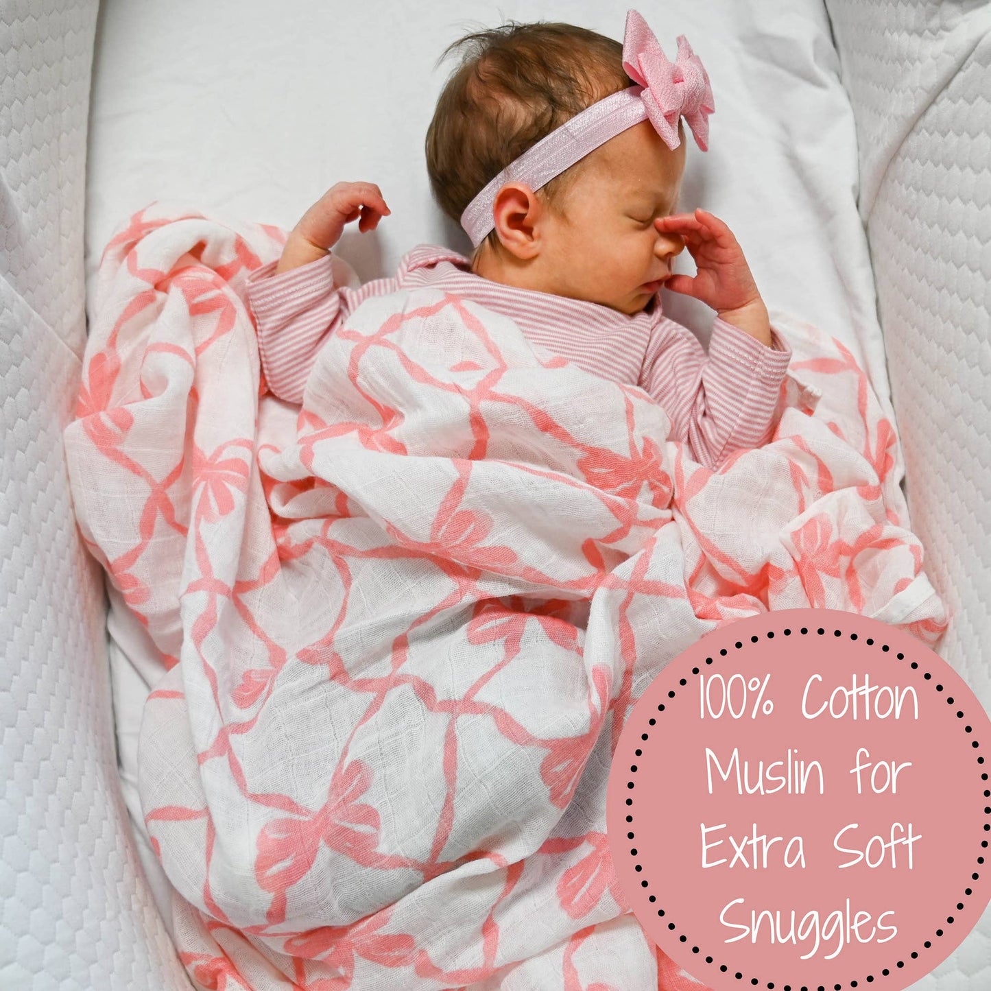 Beautiful Bows Swaddle
