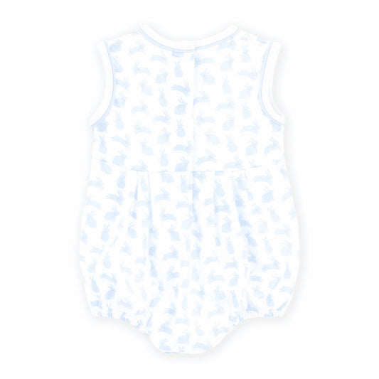 Blue Leaping Bunnies Bubble