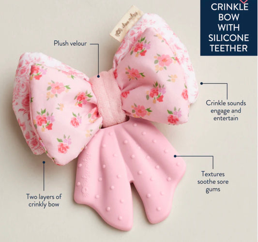 Sweetie Crinkle™ Sensory Teether