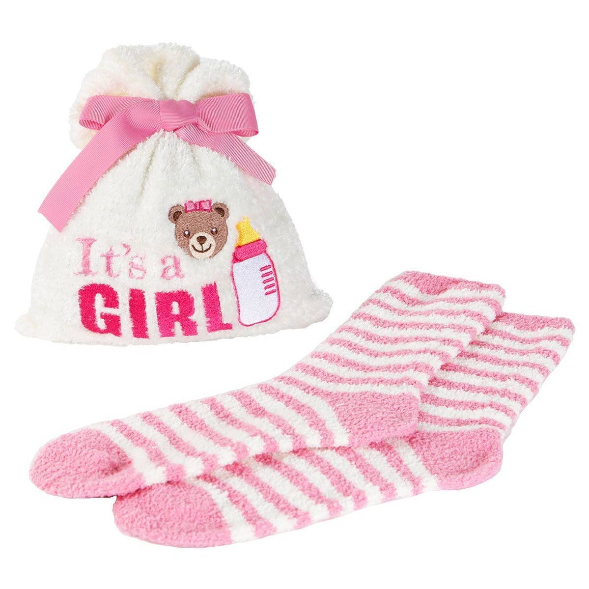It's A Girl Socks Gift Set