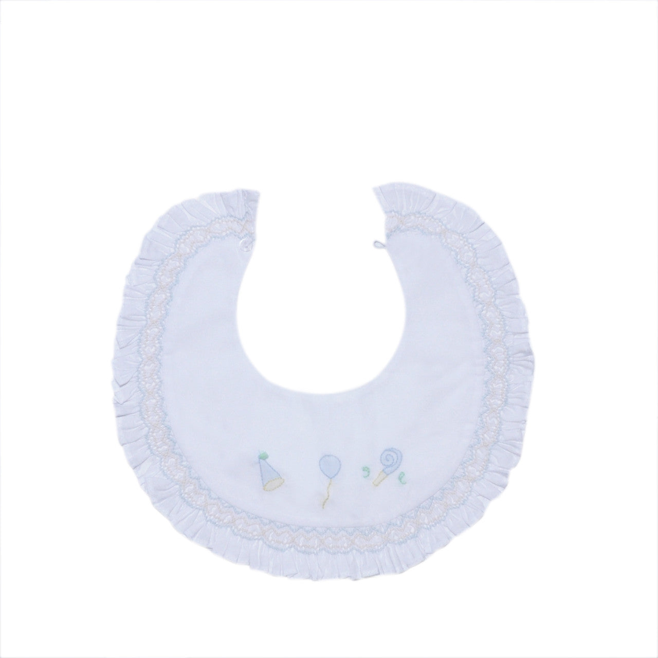 Smocked Celebration Bib