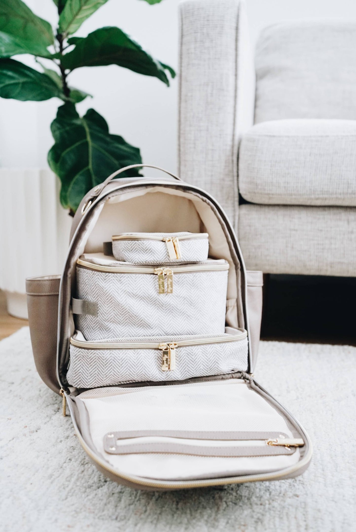 Taupe Pack Like a Boss™ Packing Cubes