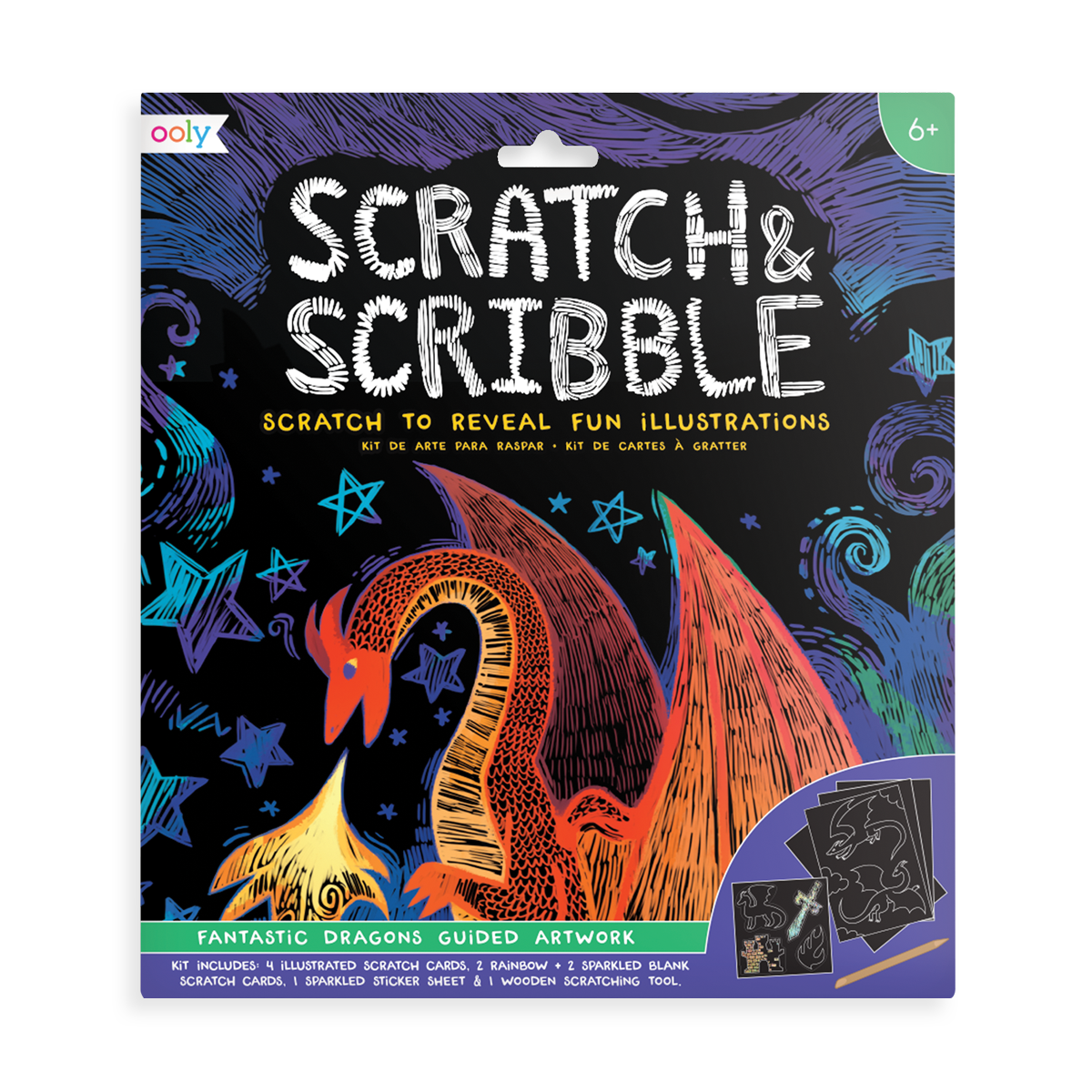 Scratch & Scribble Art Kit