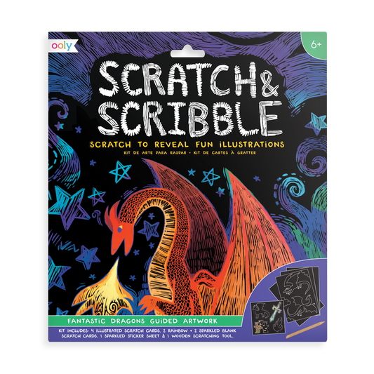 Scratch & Scribble Art Kit