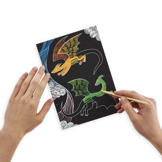 Scratch & Scribble Art Kit