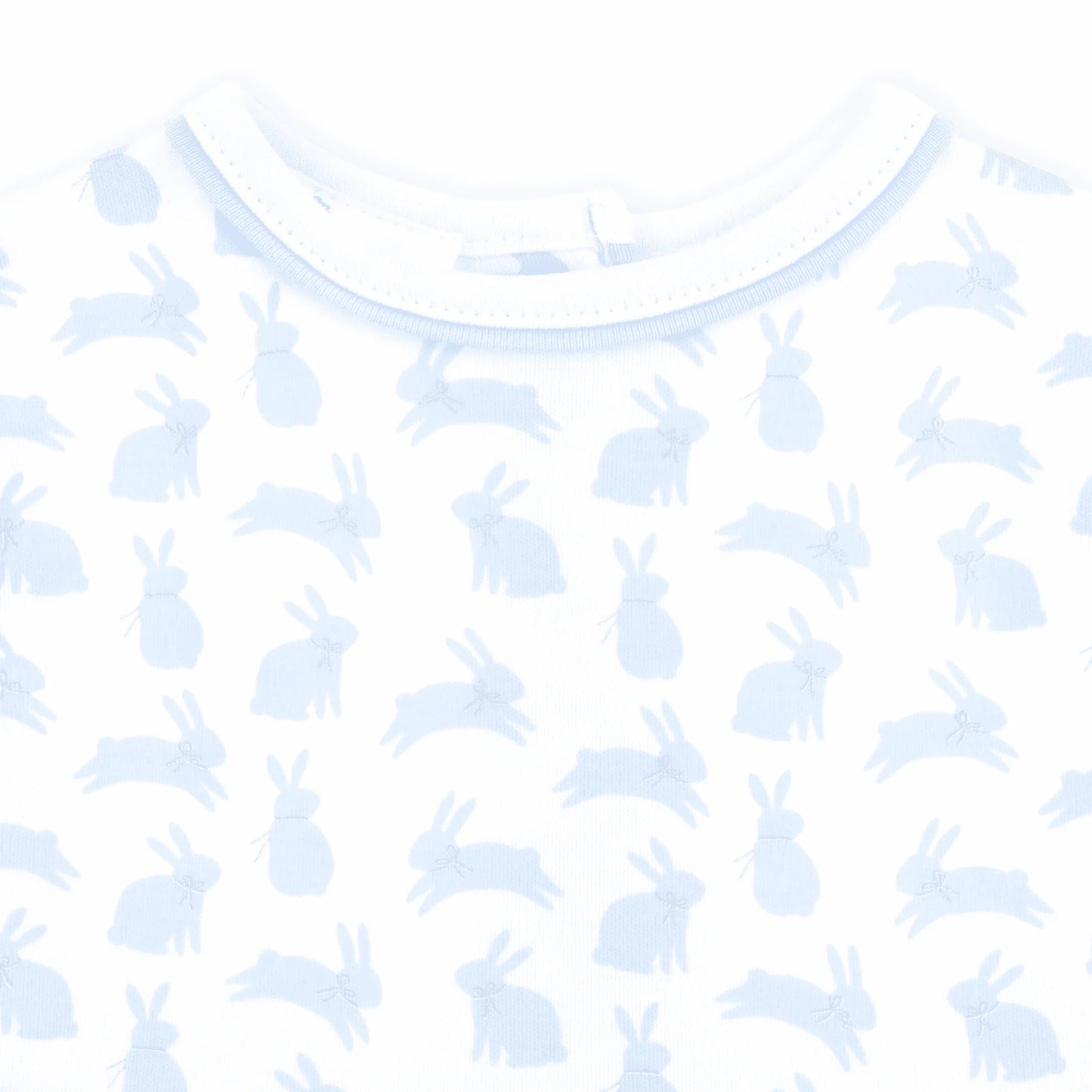 Blue Leaping Bunnies Bubble