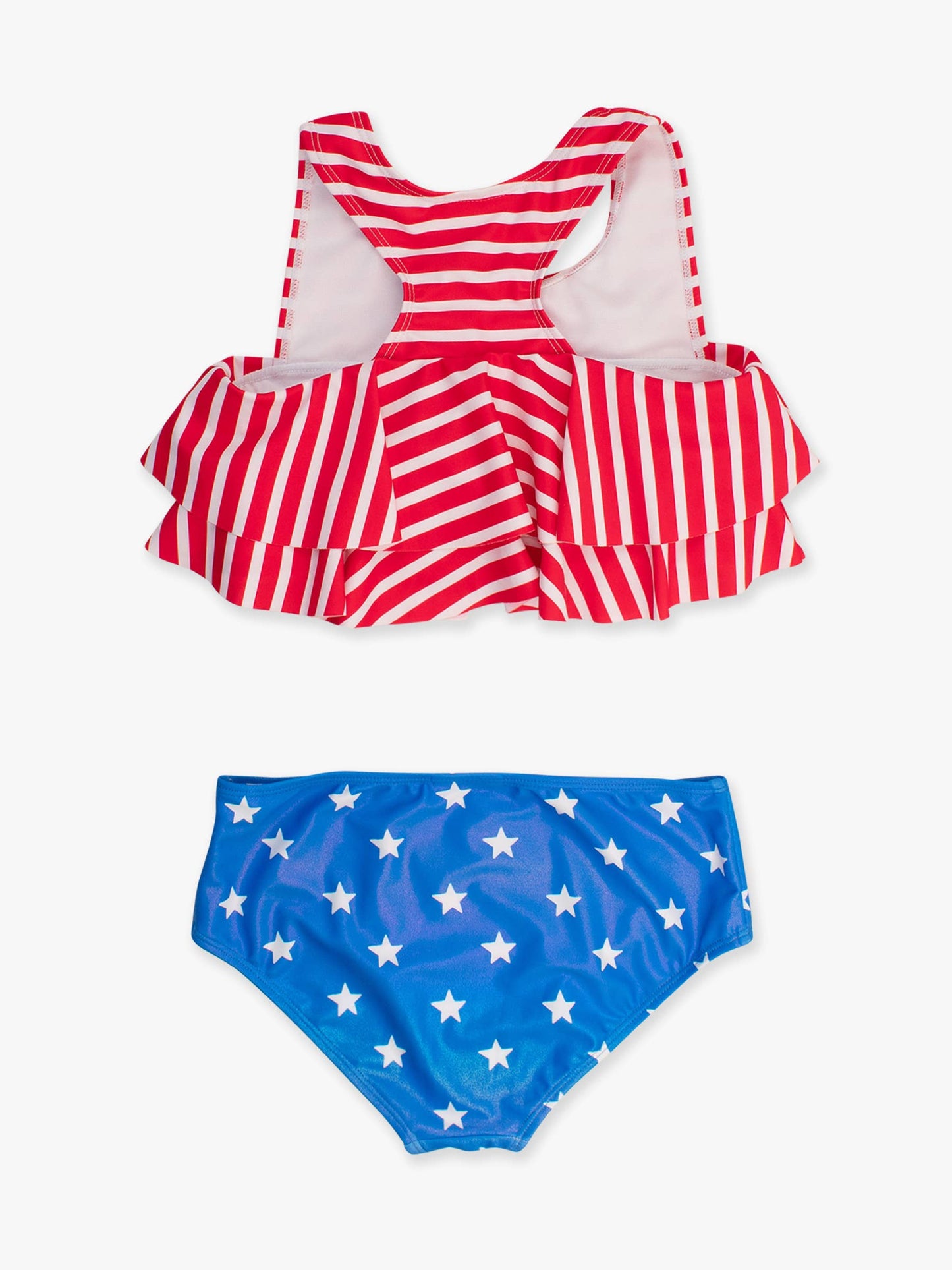 Tween Stars & Stripes Flounce Bikini
