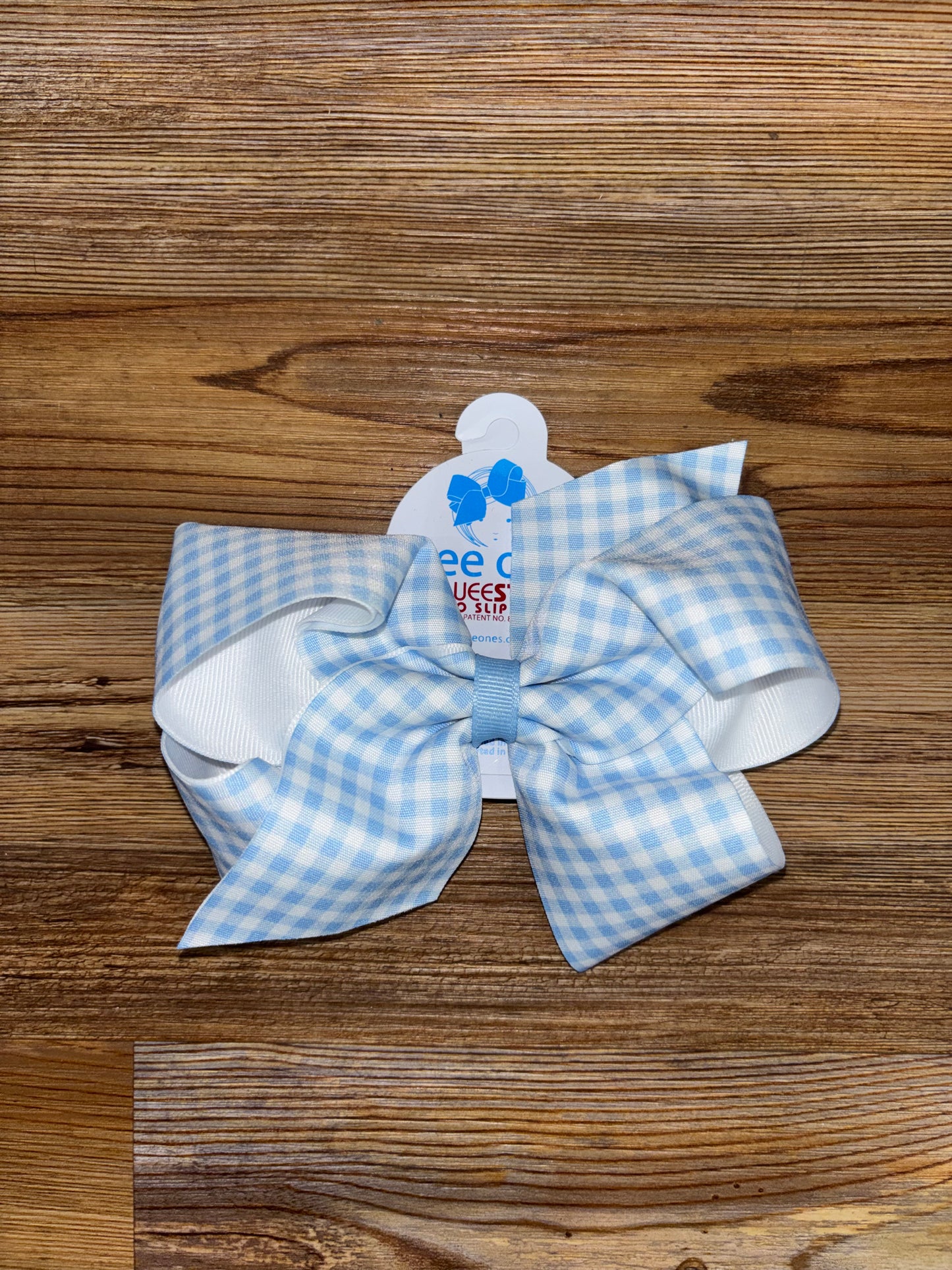 Gingham Overlay Bows
