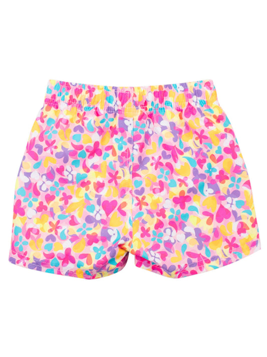 Vibrant Neon Swim Trunks