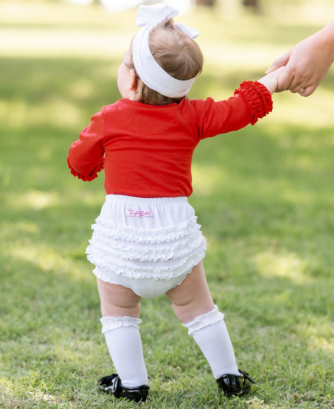 White Knit Bloomers