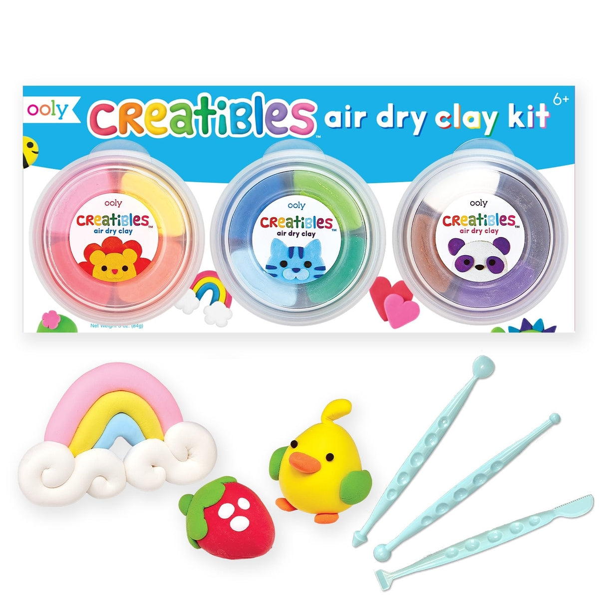 Creatibles 12pc Air Dry Clay Kit
