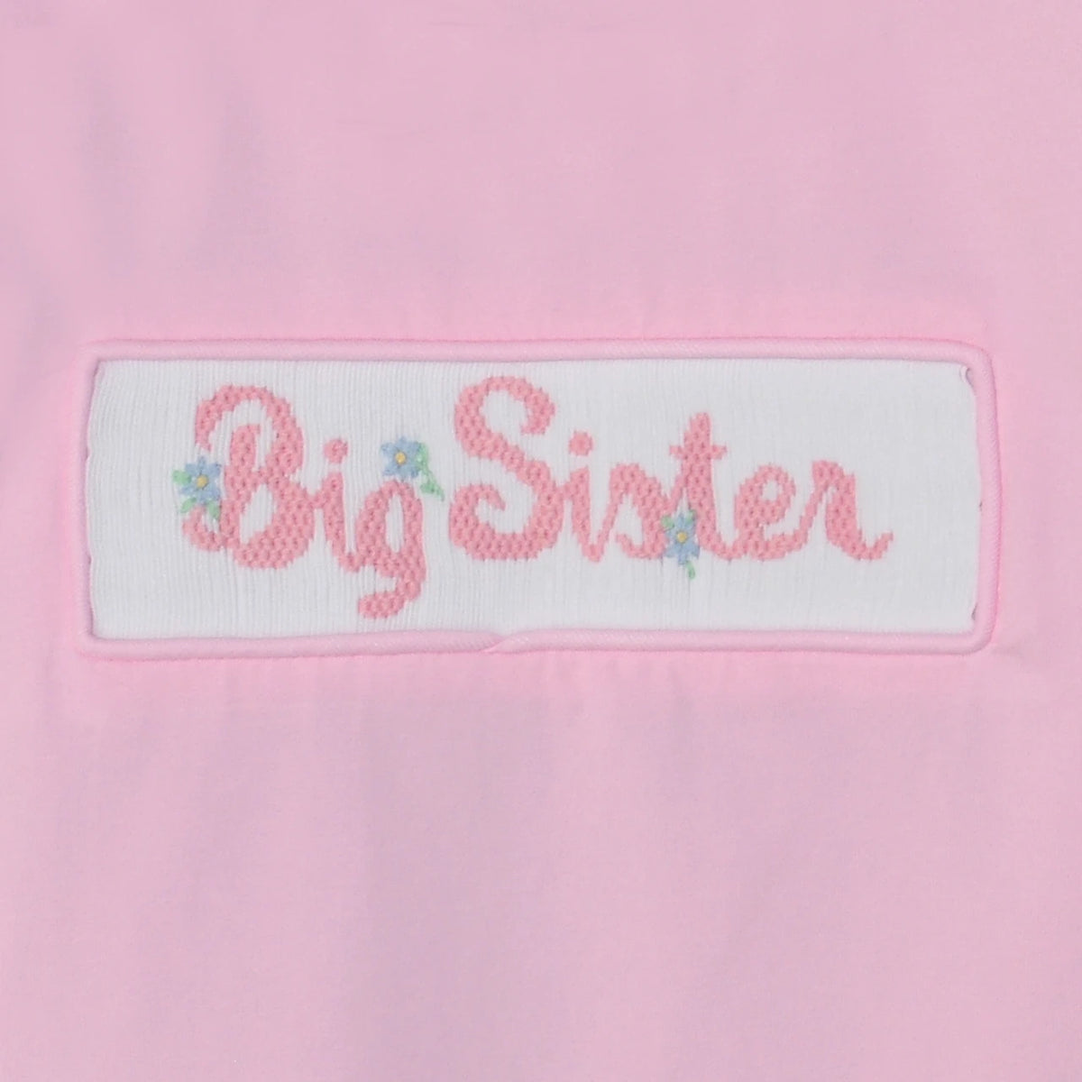 Emma Smocked Big Sister Shirt