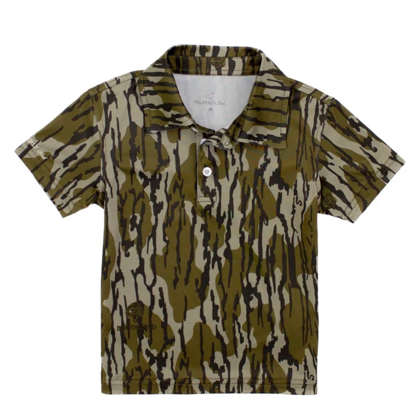 Boys Inlet Polo Mossy Oak
