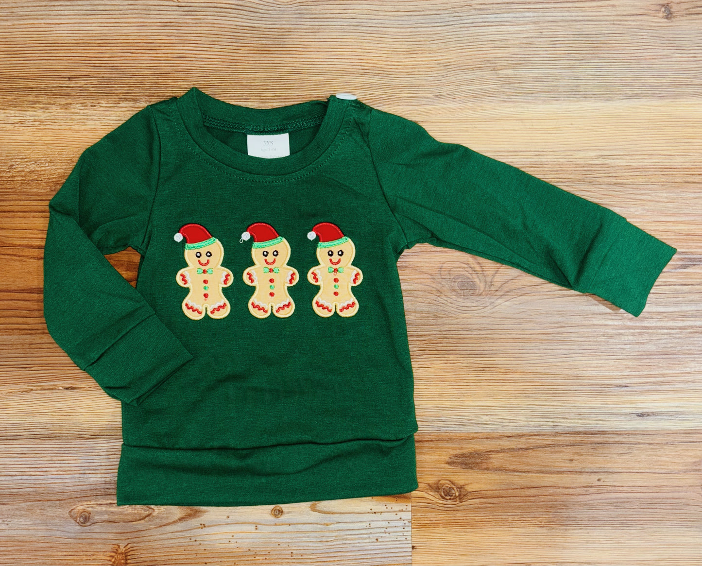 Green Gingerbread Shirt