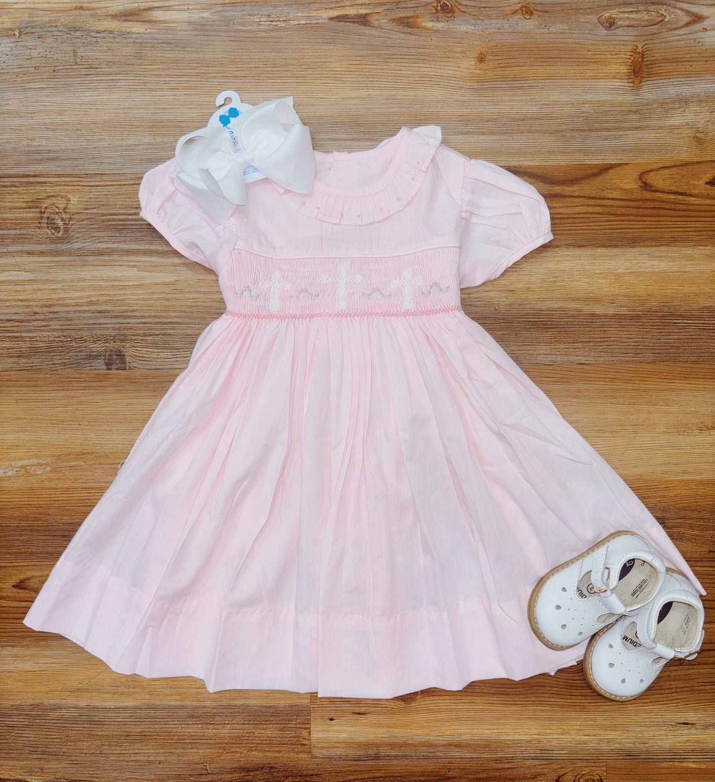 Juliette Smocked Cross Dress
