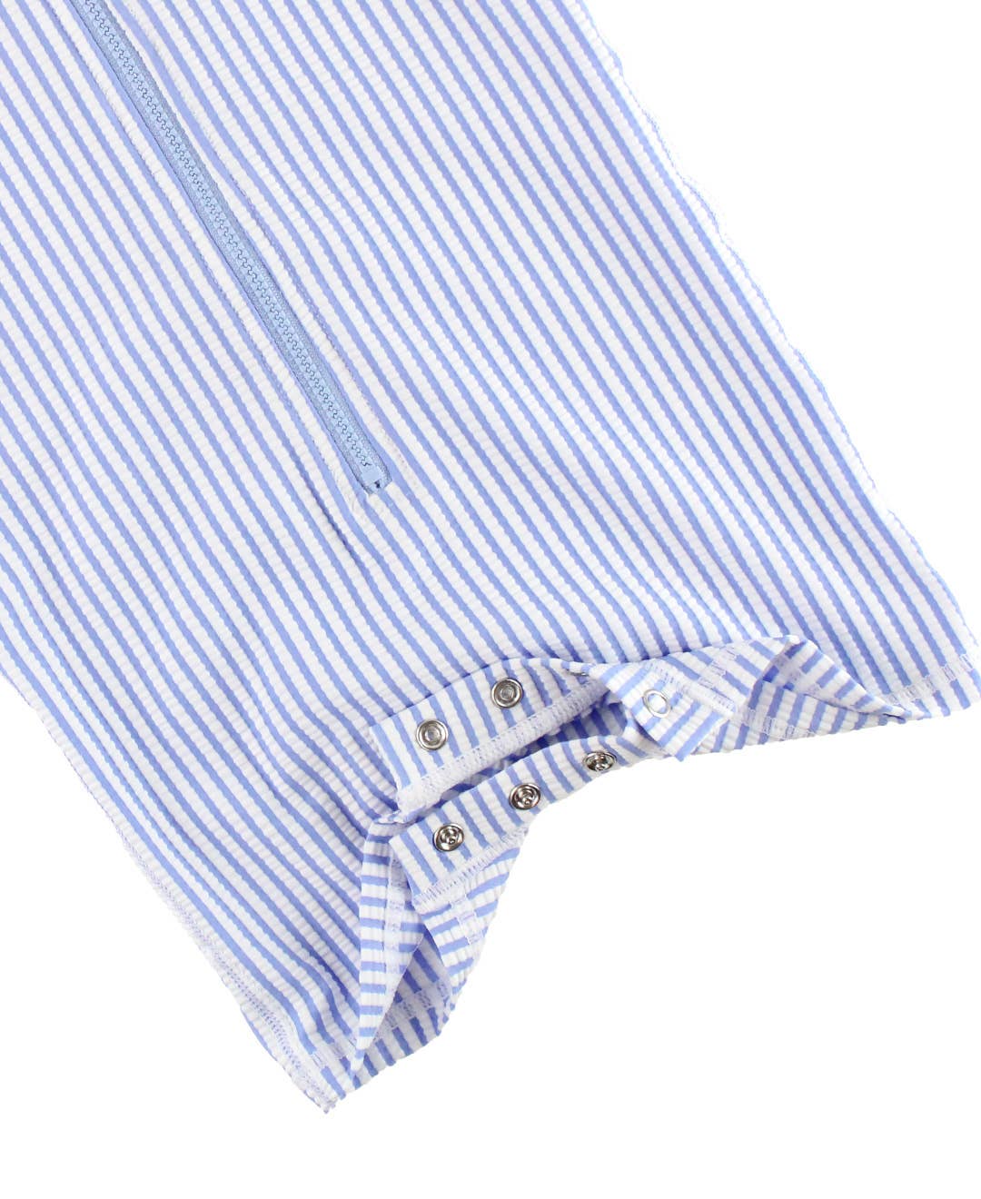 Boys Periwinkle Seersucker One Piece