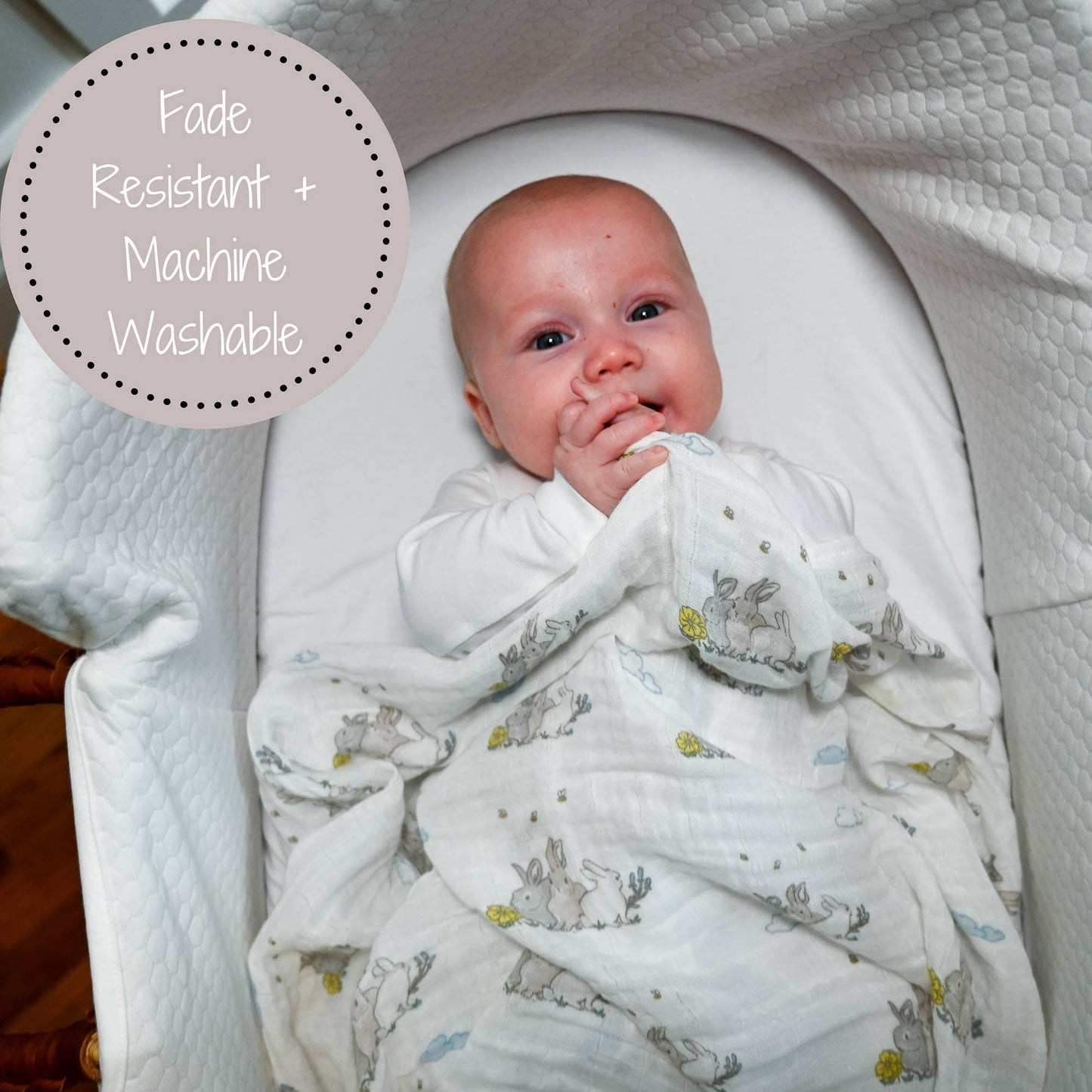 SomeBunny Loves You Easter Swaddle