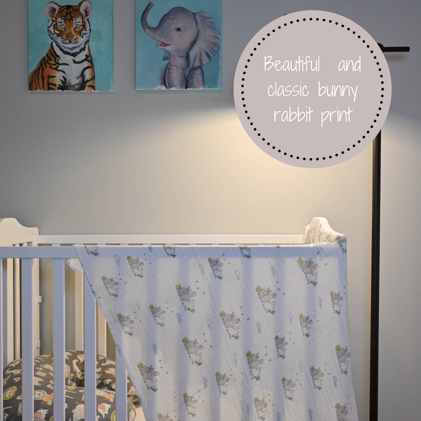 SomeBunny Loves You Easter Swaddle