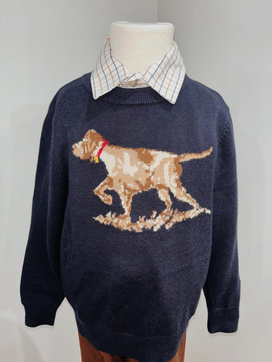 Long Sleeve Dog Sweater Set