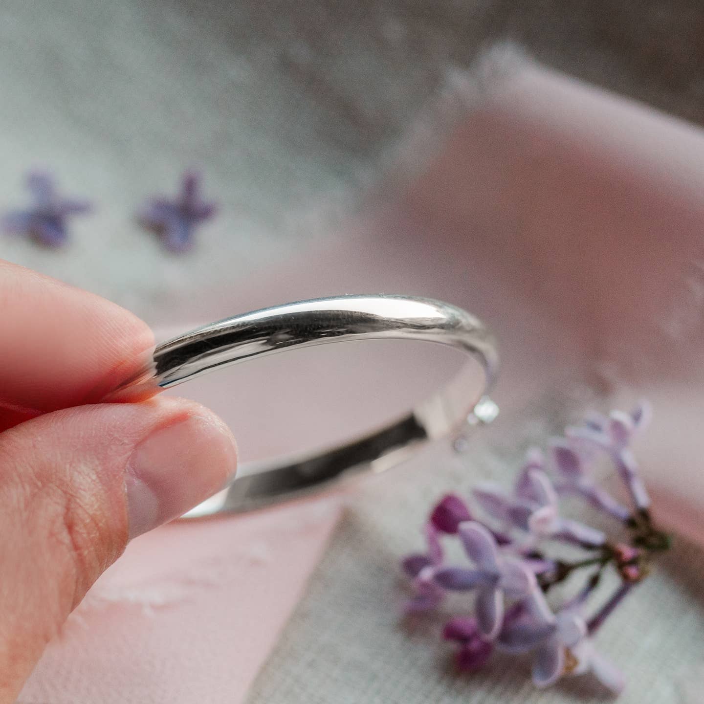 Sterling Silver Bangle