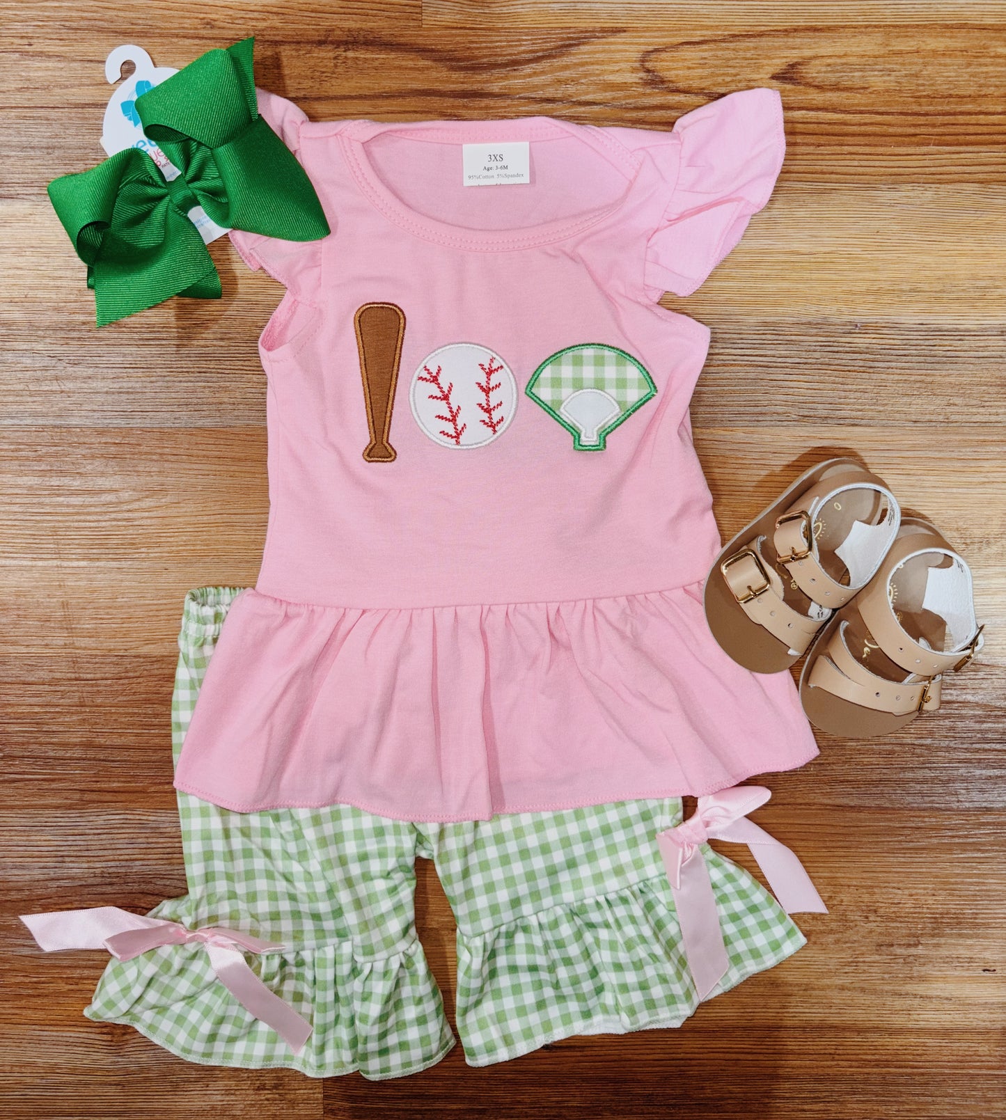 Girls Baseball Diamond Set