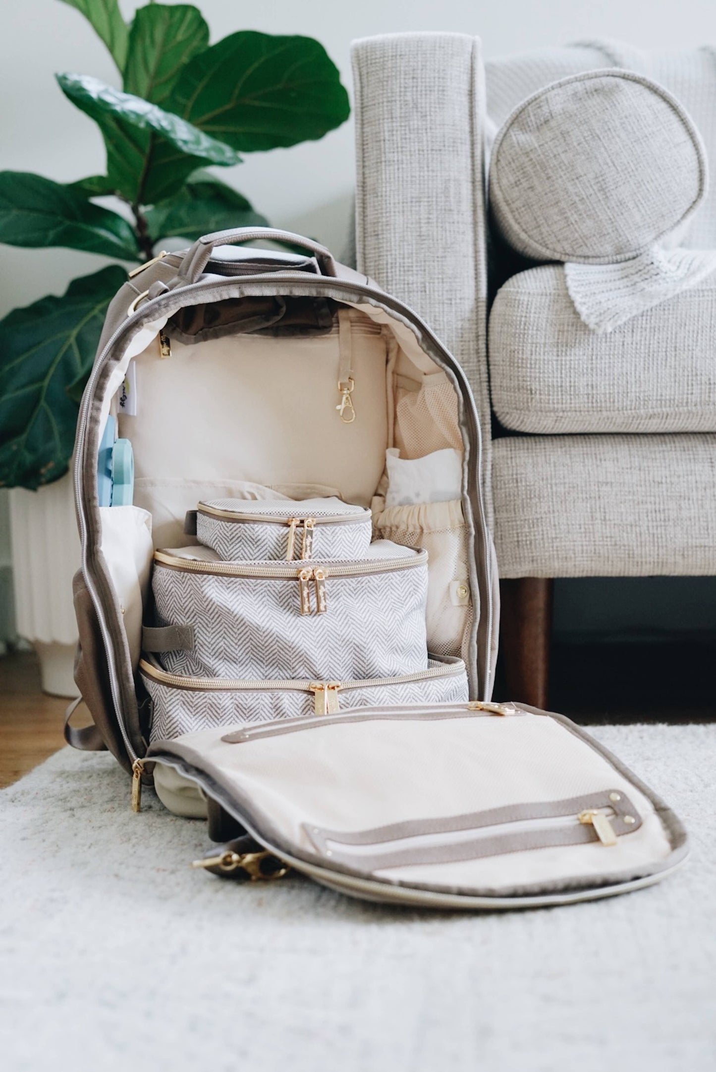 Taupe Pack Like a Boss™ Packing Cubes