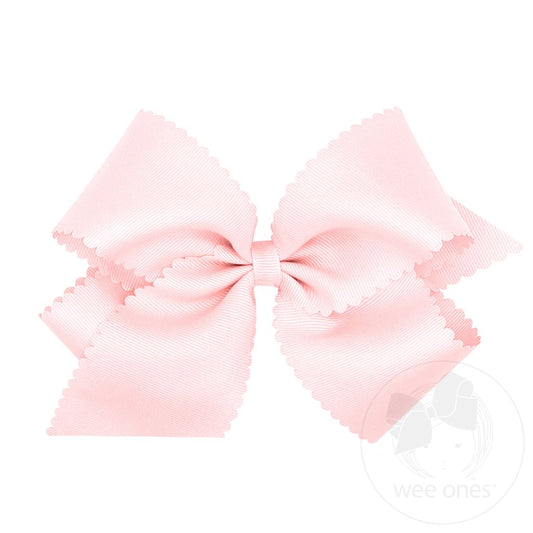 Scalloped Edge Bow
