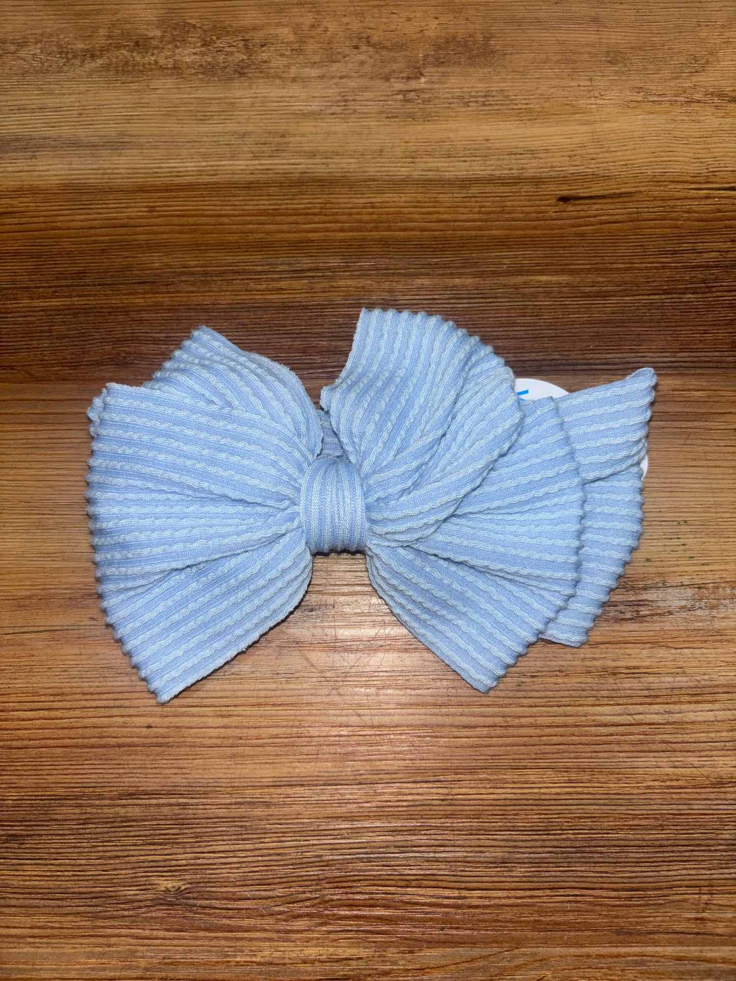 Ribbed Bow Headband