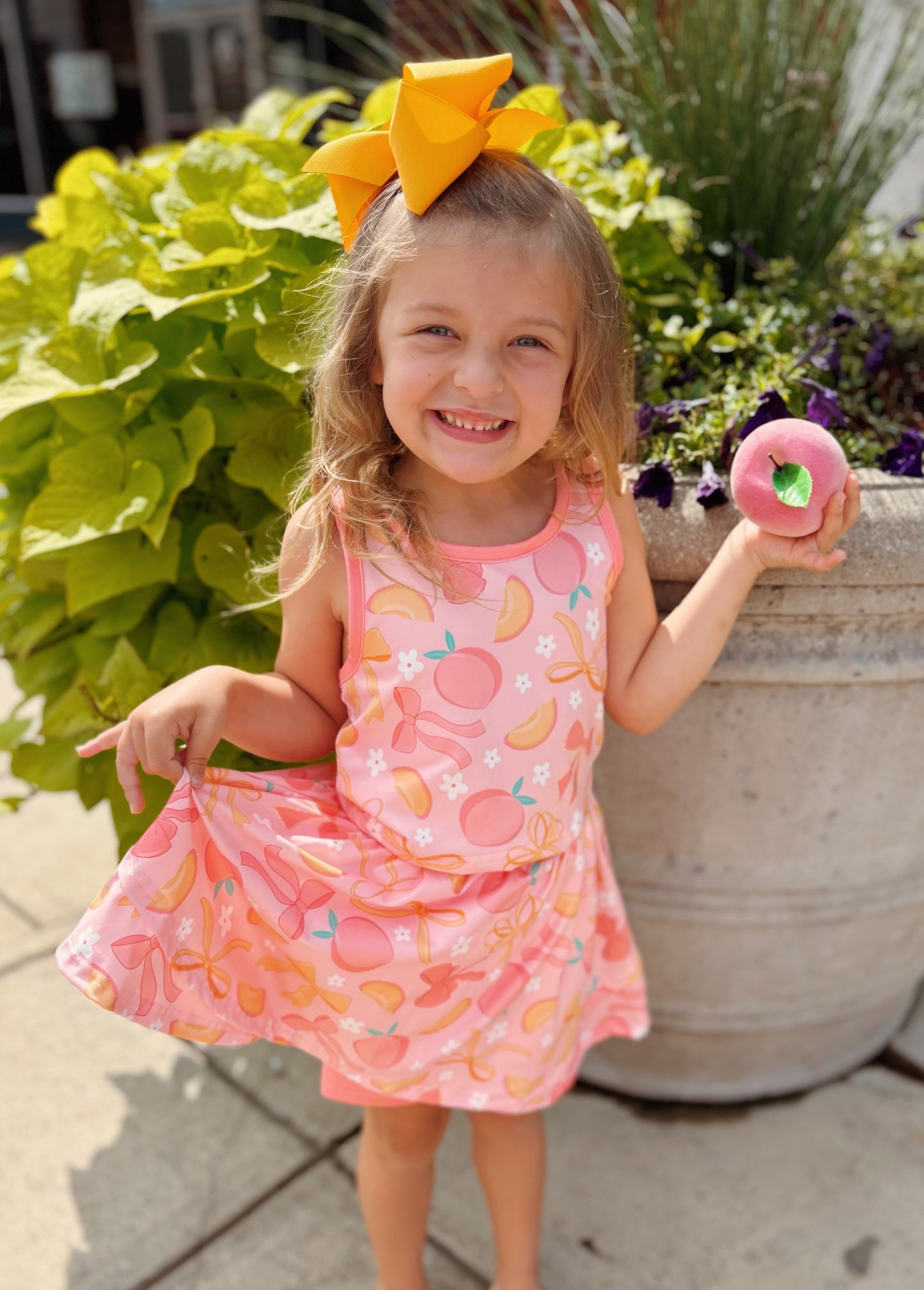Peach Activewear Set