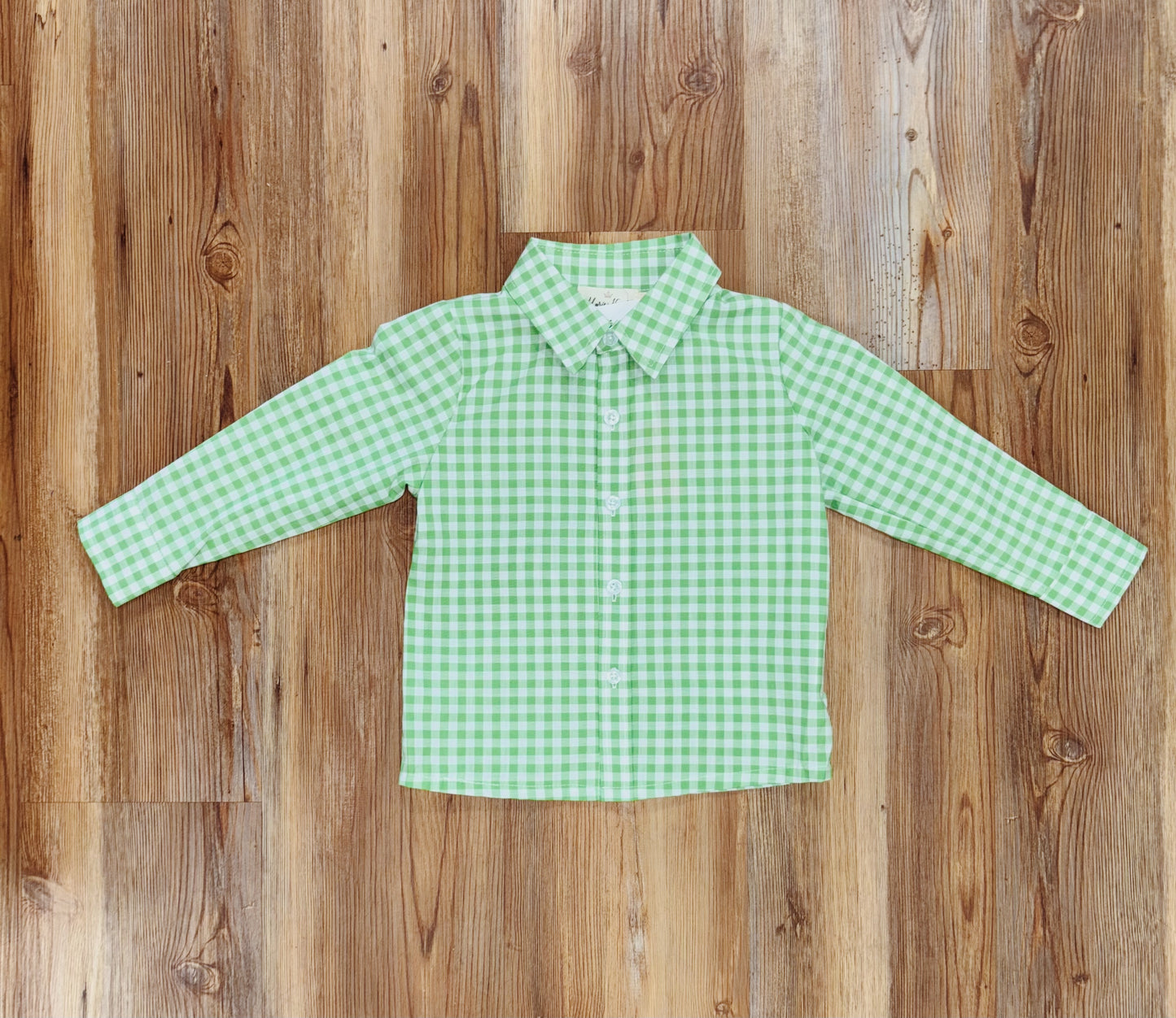 Evergreen Gingham Shirt