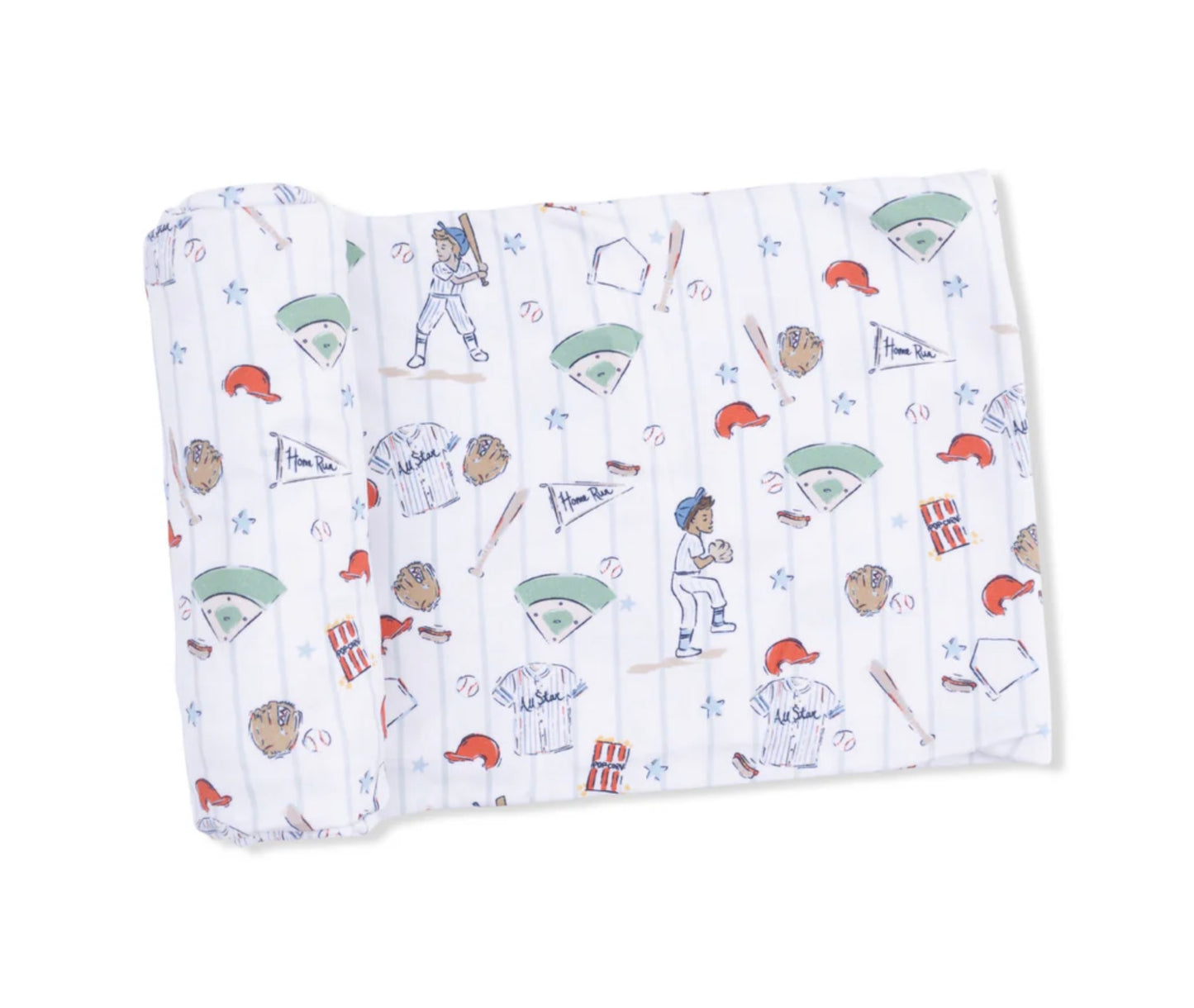 Baseball Swaddle Blanket