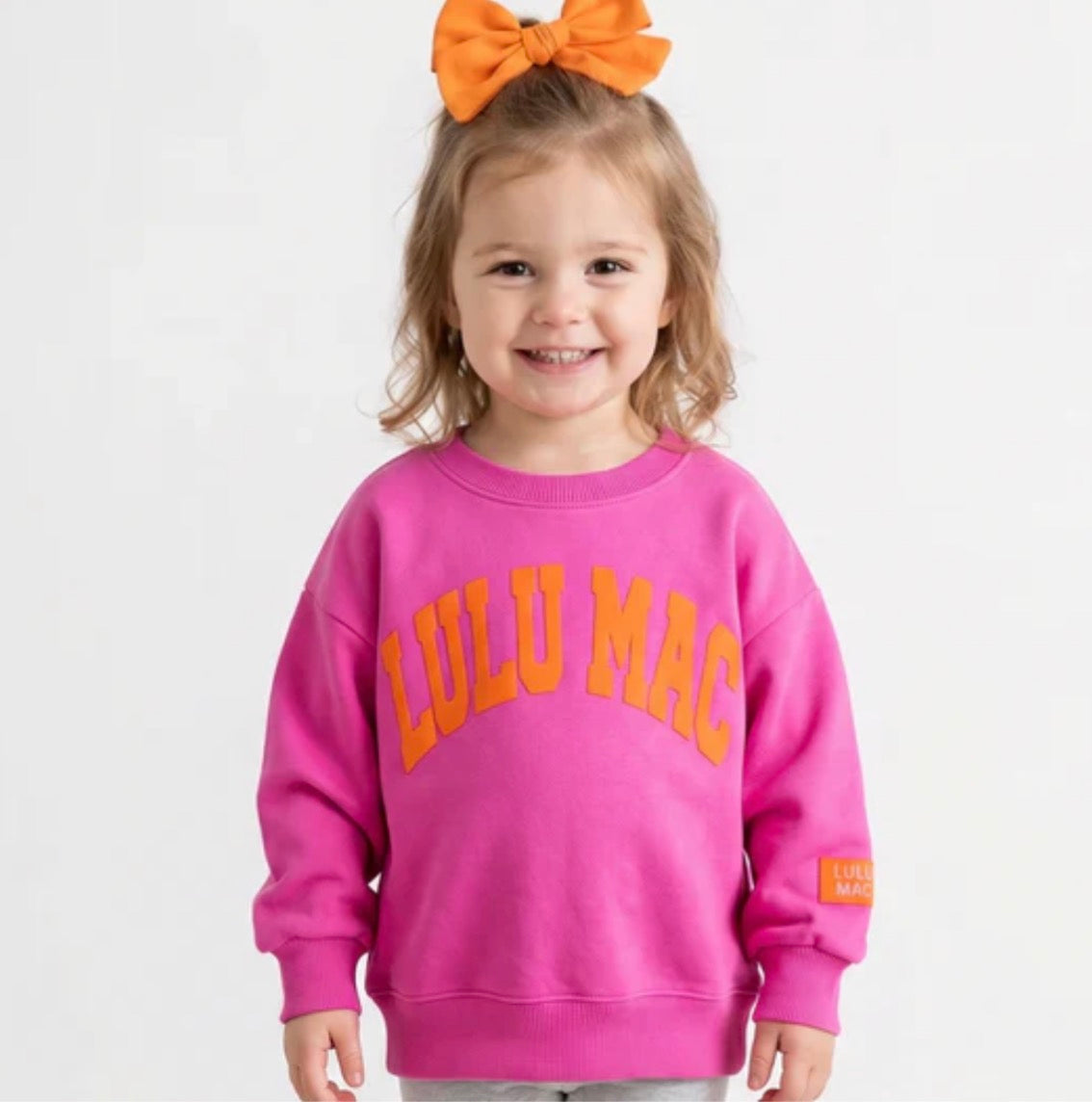 Lulu Mac Pink/Orange Sweatshirt