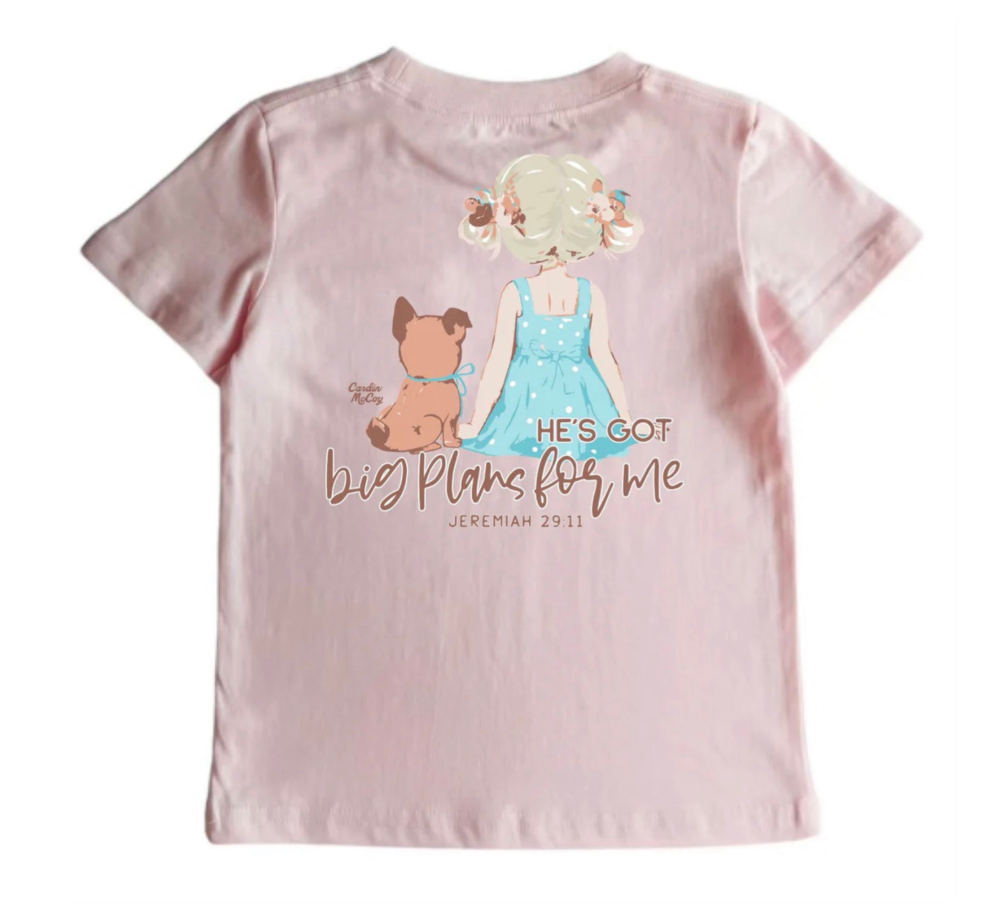 Girl’s He’s Got Big Plans Tee