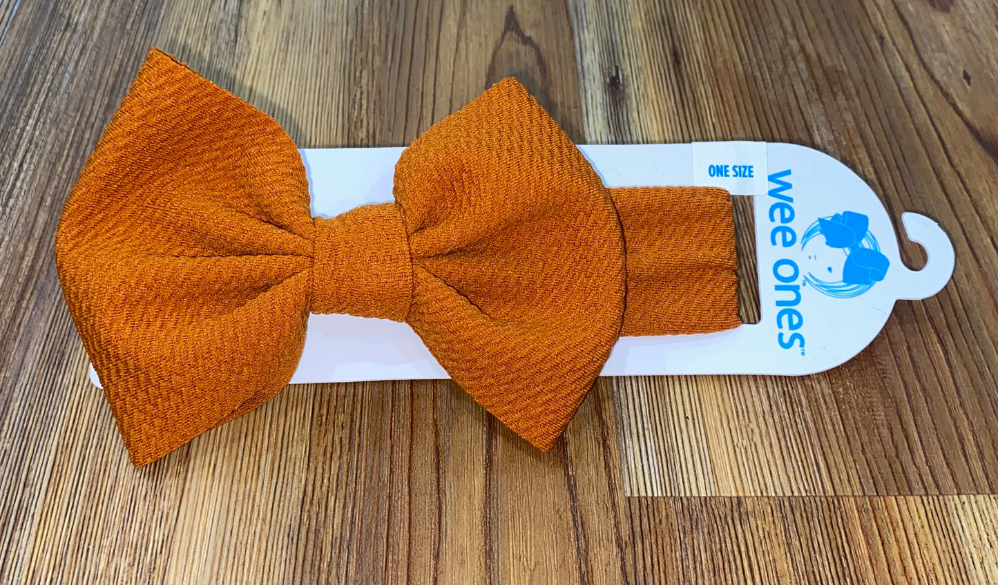 Rippled Bowtie Headband