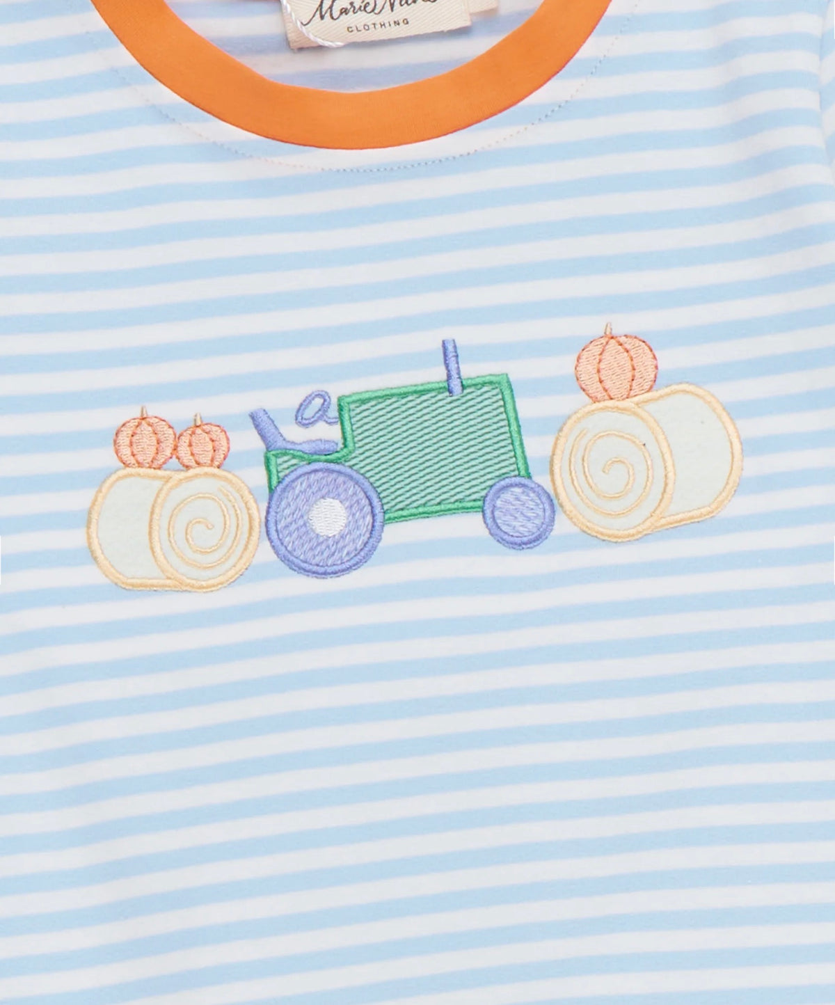 Pumpkin Ride Embroidered Set