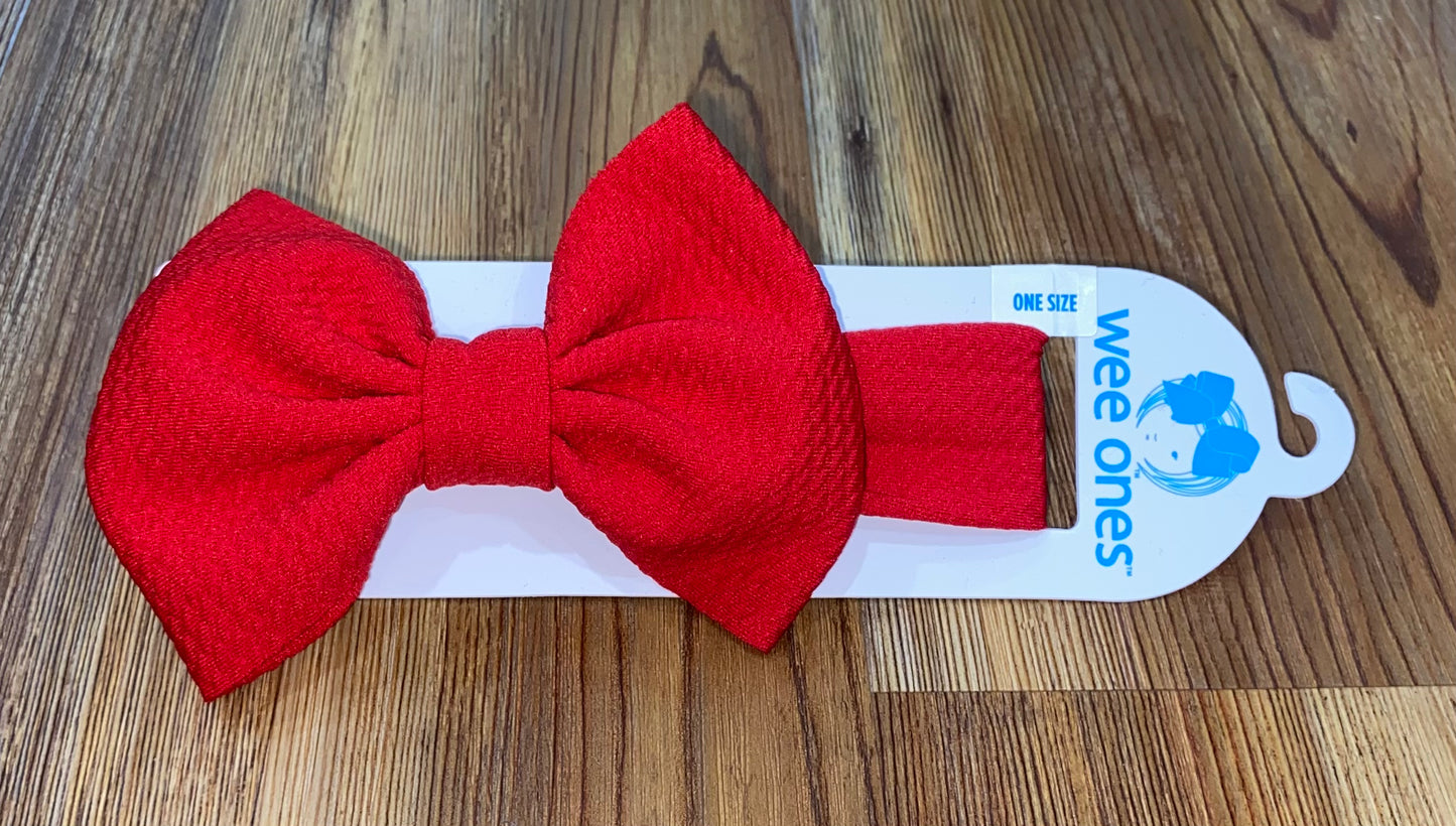Rippled Bowtie Headband