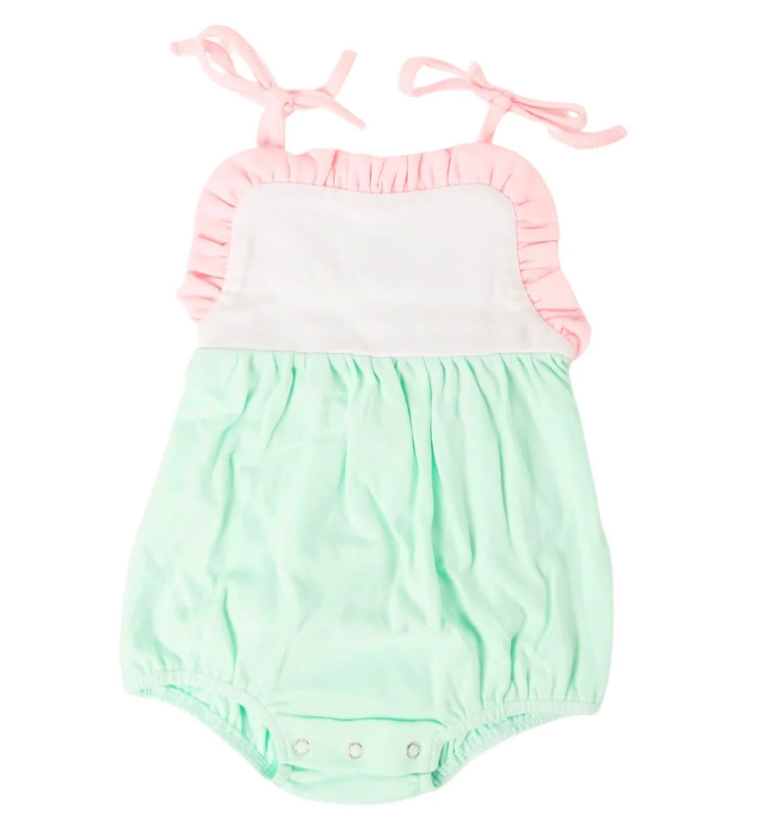 Girls Knit Tie Sunsuit