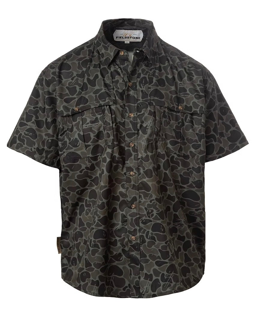 Nightshade Camo Button Down