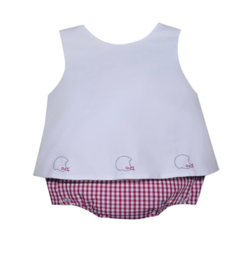 Crimson/Grey Diaper Set