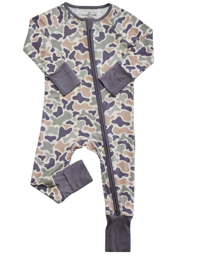 Convertible Bamboo Zipper Romper