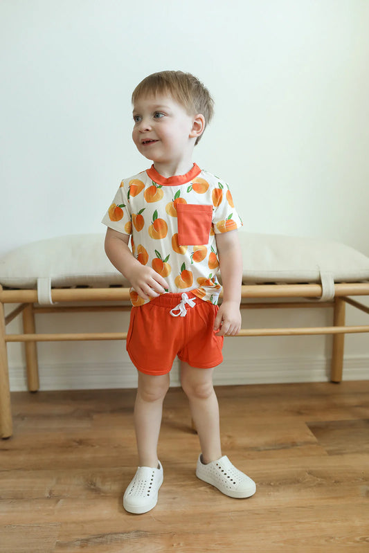 Peaches Varsity Short Set