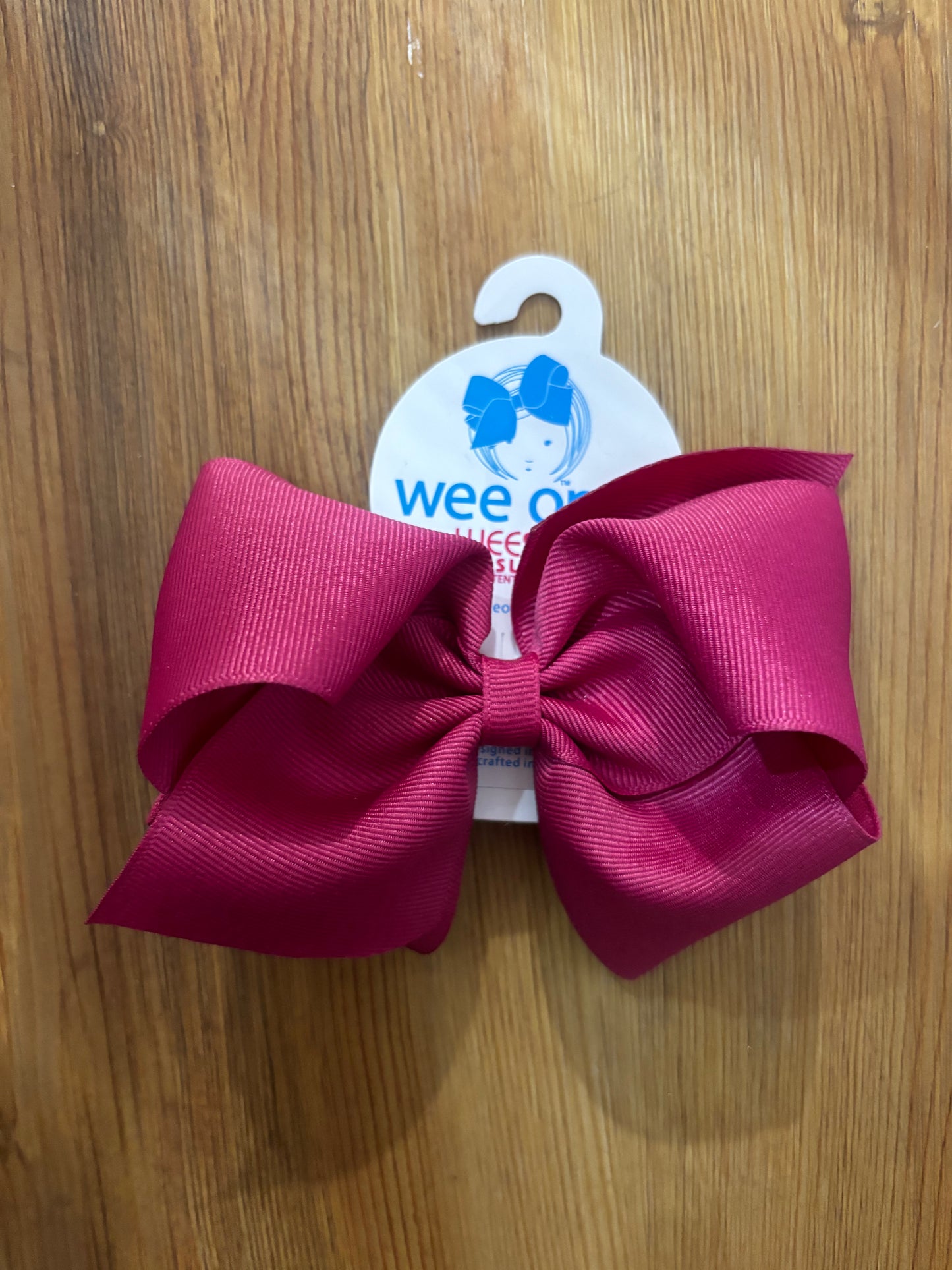 Pink Grosgrain Bows