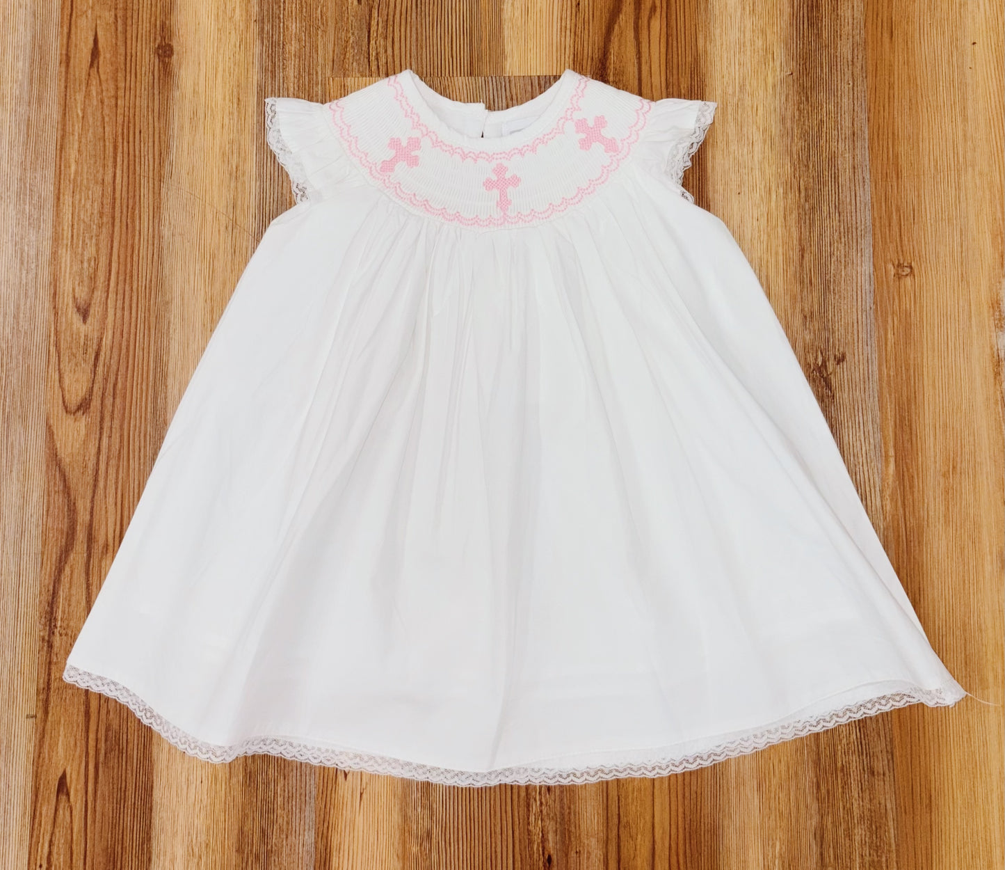 White and Pink Cross Dress