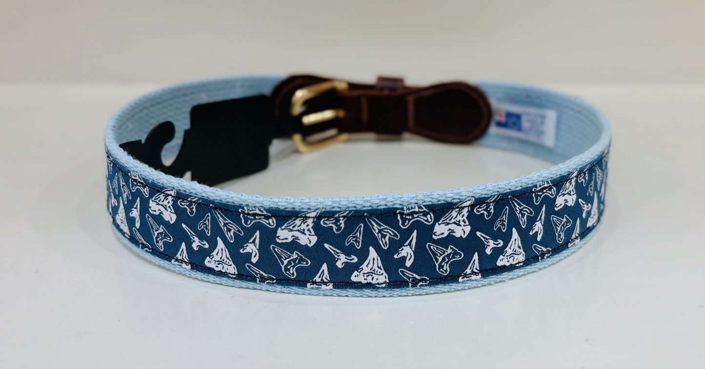 Shark Teeth Cotton Belt