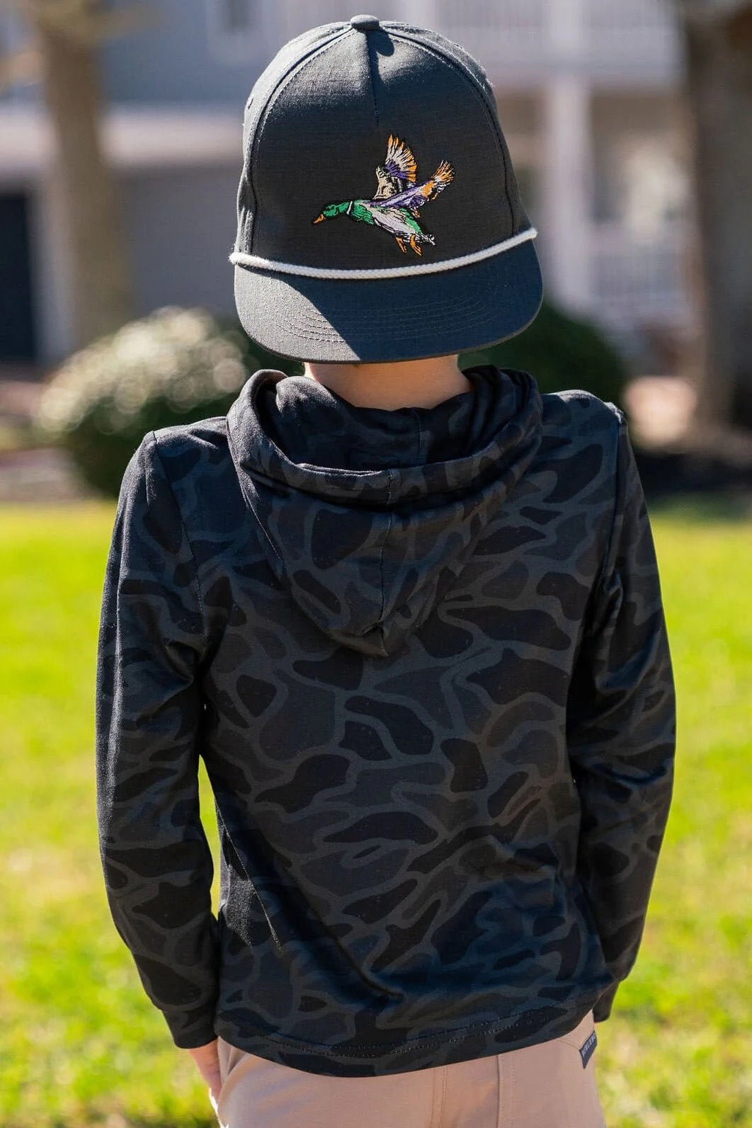 Black Camo Performance Hoodie