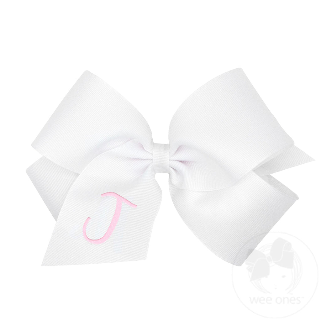 Monogrammed Bow