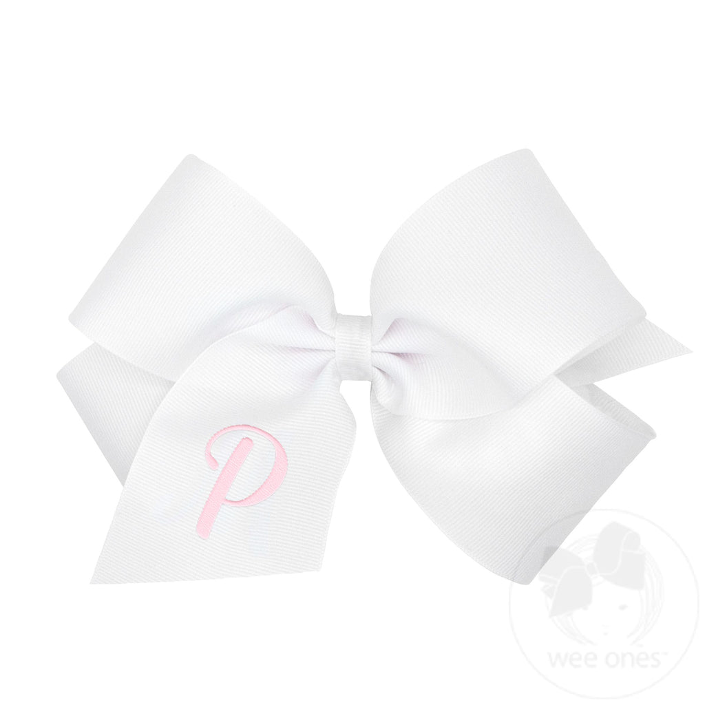 Monogrammed Bow