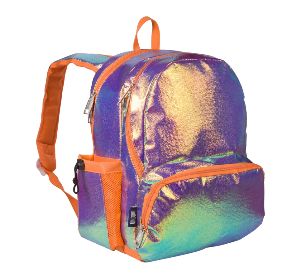 Orange Shimmer Backpack - 17"